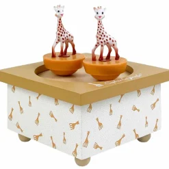 Trousselier Boîte à musique magnétique Sophie La Girafe Camel