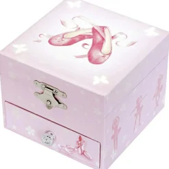Hot Boîte à musique phosphorescente Chaussons de danse Boîte À Bijoux
