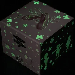 Hot Boîte à musique phosphorescente Chaussons de danse Boîte À Bijoux