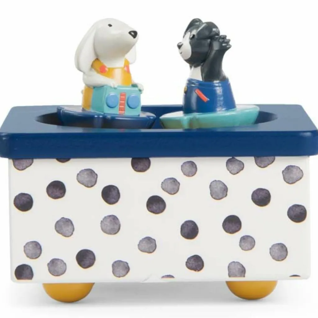 Moulin Roty Boîte à musique Puce et Pilou