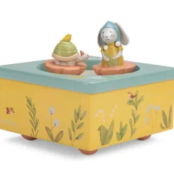 Clearance Boîte à musique Trois petits lapins Boîte À Musique