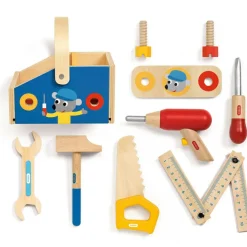 Djeco Boîte à outil jour après jour Minibrico