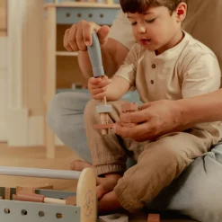 Online Boîte à outils en bois FSC Etabli Et Outils