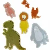 Trixie Boîte à puzzles Petits et grands animaux (5 puzzles)