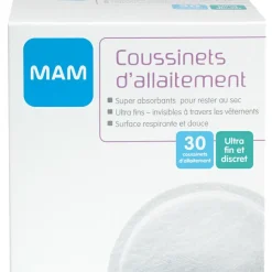 MAM Boîte de 30 coussinets d'allaitement