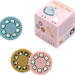 Moulin Roty Boîte de 3 disques pour lampe à histoires La petite école de danse