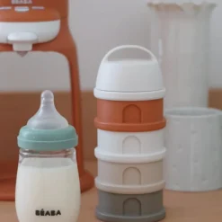 Béaba Boîte doseuse cotton white-terracotta