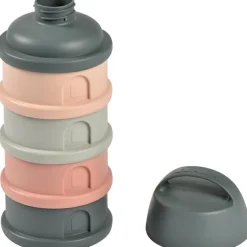 Béaba Boîte doseuse de lait empilable mineral grey-pink