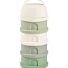 Hot Boîte doseuse de lait empilable cotton white-sage green Boîte Doseuse