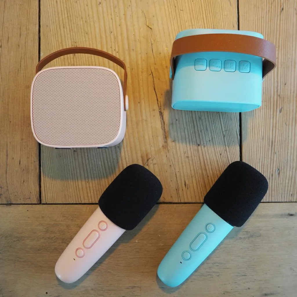 Boîte karaoké enceinte et micro Rose - Reconditionné Micro Karaoké