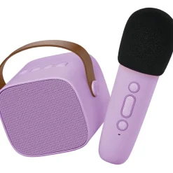 Lalarma Boîte karaoké enceinte et micro Lila