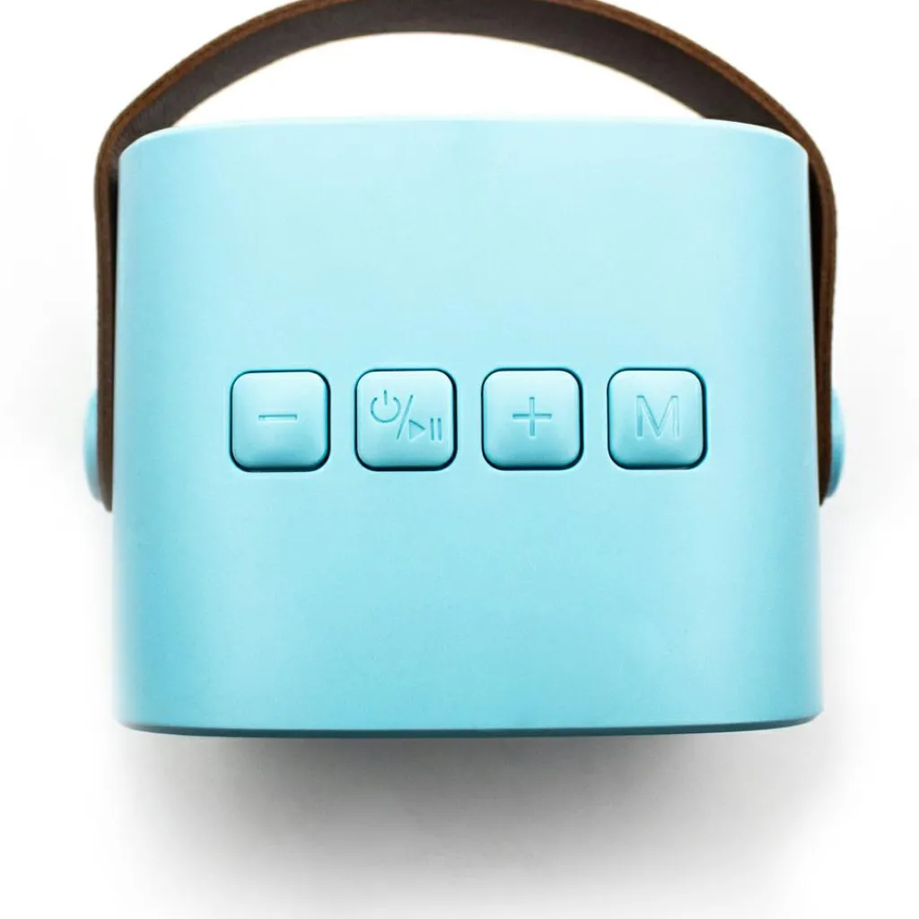 Lalarma Boîte karaoké enceinte et micro Bleu