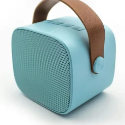 Lalarma Boîte karaoké enceinte et micro Bleu