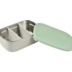 New Boîte repas en inox gris velours-vert sauge Boîte À Goûter / Lunch Box