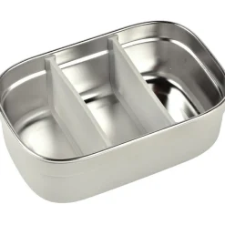 New Boîte repas en inox gris velours-vert sauge Boîte À Goûter / Lunch Box