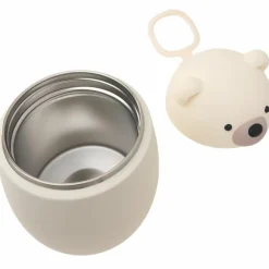 Asobu Boîte repas isotherme Bestie Ours Blanc (600 ml)