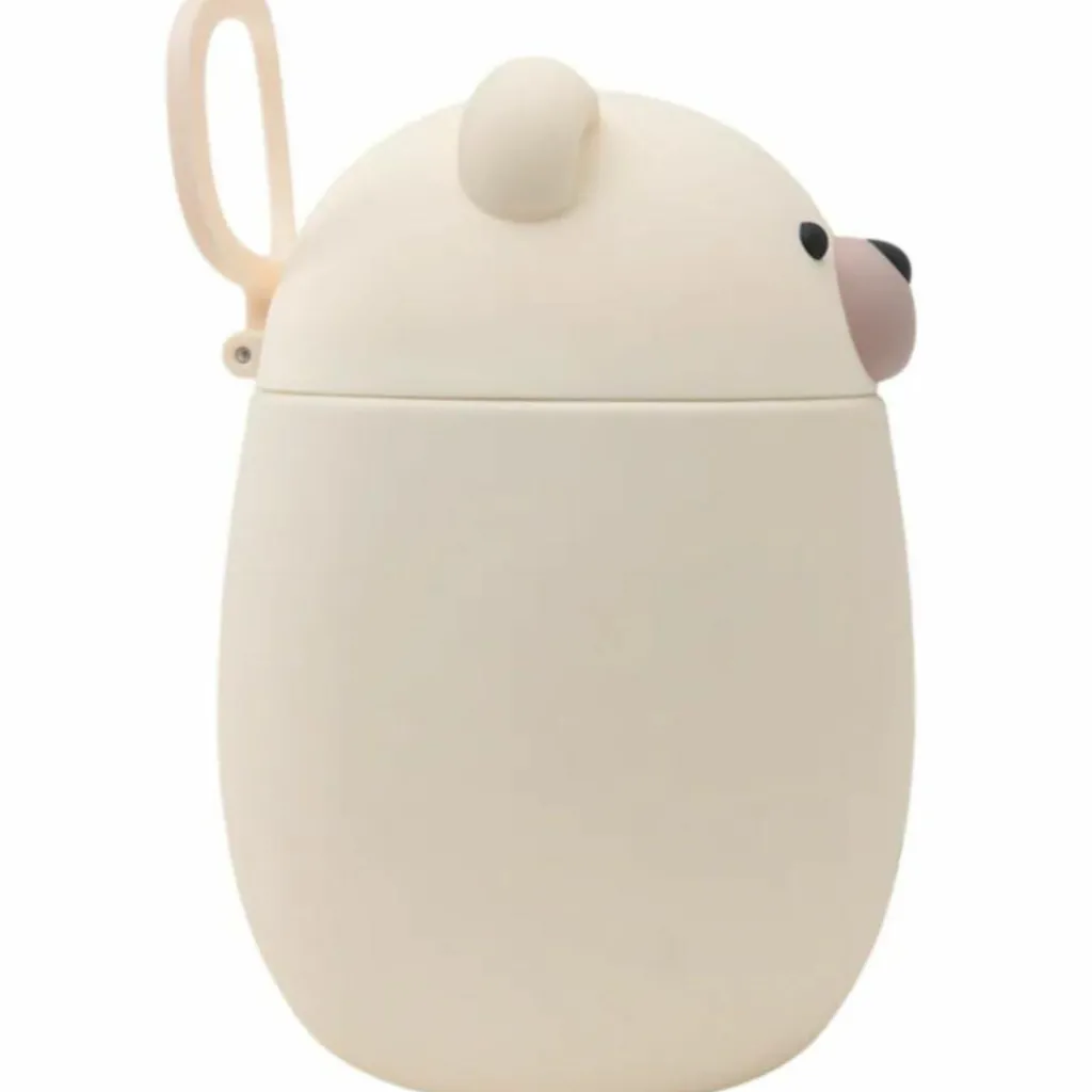 Asobu Boîte repas isotherme Bestie Ours Blanc (600 ml)