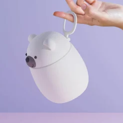 Asobu Boîte repas isotherme Bestie Ours Blanc (600 ml)