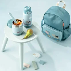 Done by Deer Boîte repas isotherme Tiny farm Bleu (300 ml)