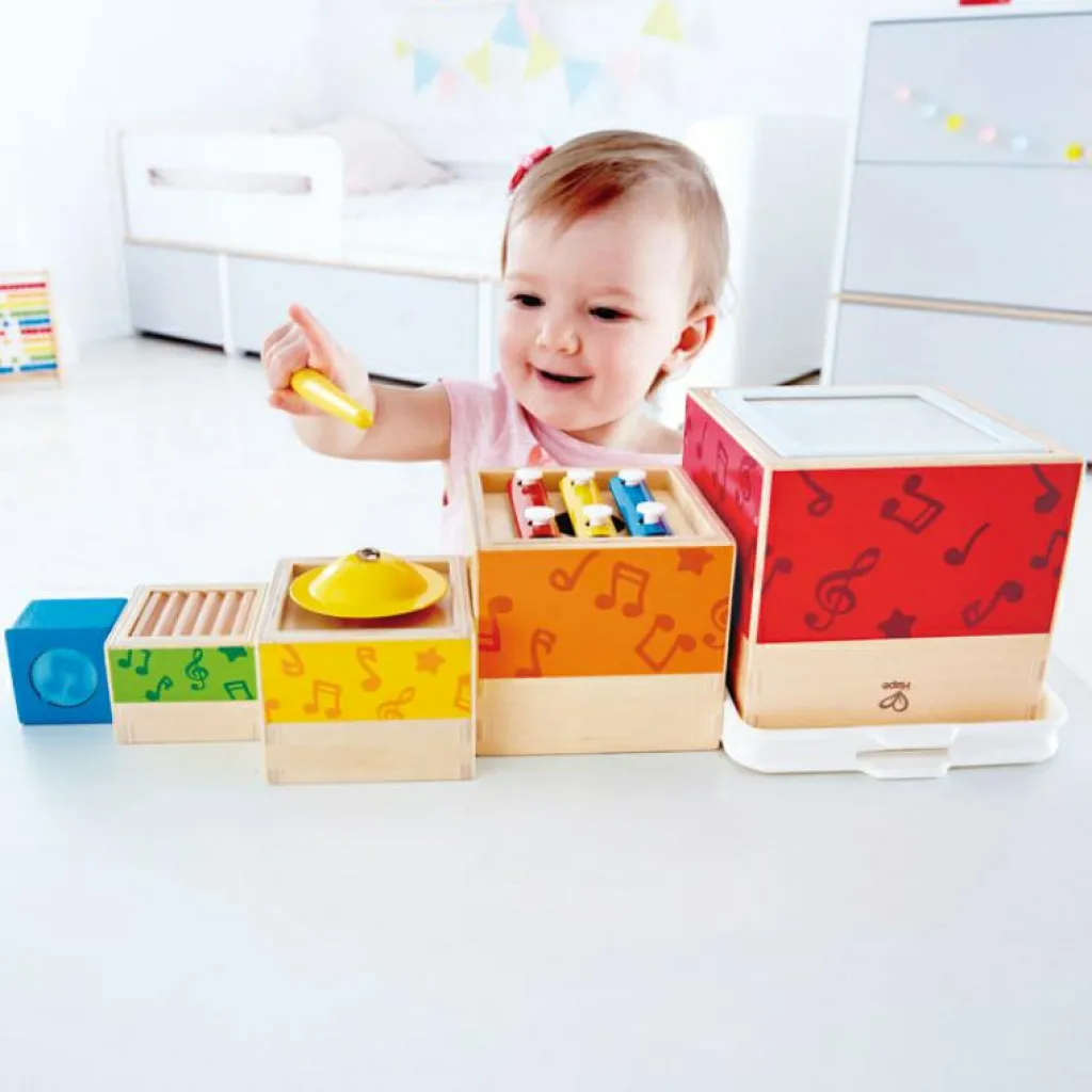 Sale Boîtes musicales gigognes (6 pièces) Eveil Musical