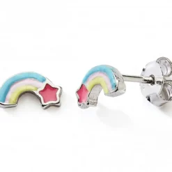 Online Boucles d'oreilles Arc-en-ciel (argent) Enfant Boucles D'Oreilles Enfant
