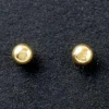 Discount Boucles d'oreilles boule 3 mm (or jaune 750°) Enfant Boucles D'Oreilles Enfant