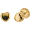 Hot Boucles d'oreilles Coeur (or jaune 750°) Enfant Boucles D'Oreilles Enfant