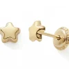 New Boucles d'oreilles Etoile (or jaune 375°) Enfant Boucles D'Oreilles Enfant