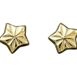 Enfant Daniel Crégut Boucles d'oreilles étoiles 4 mm (or jaune 750°)