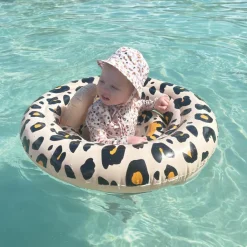 Swim Essentials Bouée bébé Léopard beige