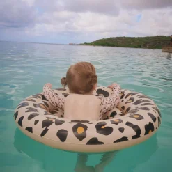 Swim Essentials Bouée bébé Léopard beige