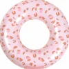 Bouée Léopard vieux rose (90 cm) Bouée