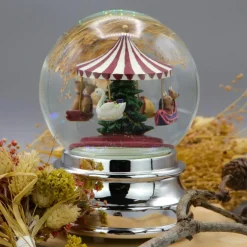 Discount Boule à neige musicale de Noël Boule À Neige