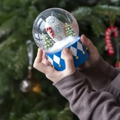 Online Boule à neige Yéti Décoration De Noël