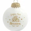 Baubels Boule de Noël Joyeux Noël Nounou