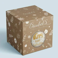 Baubels Boule de Noël Joyeux Noël Nounou