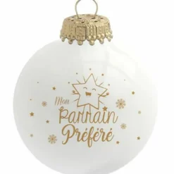 Baubels Boule de Noël Mon Parrain Préféré