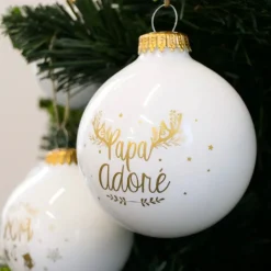 Boule de Noël Papa Adoré Boule De Noël