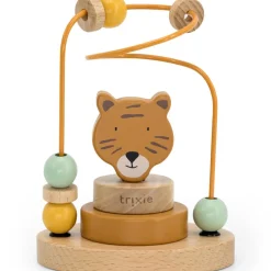 Sale Boulier en bois avec tour à empiler Mr. Tiger Boulier