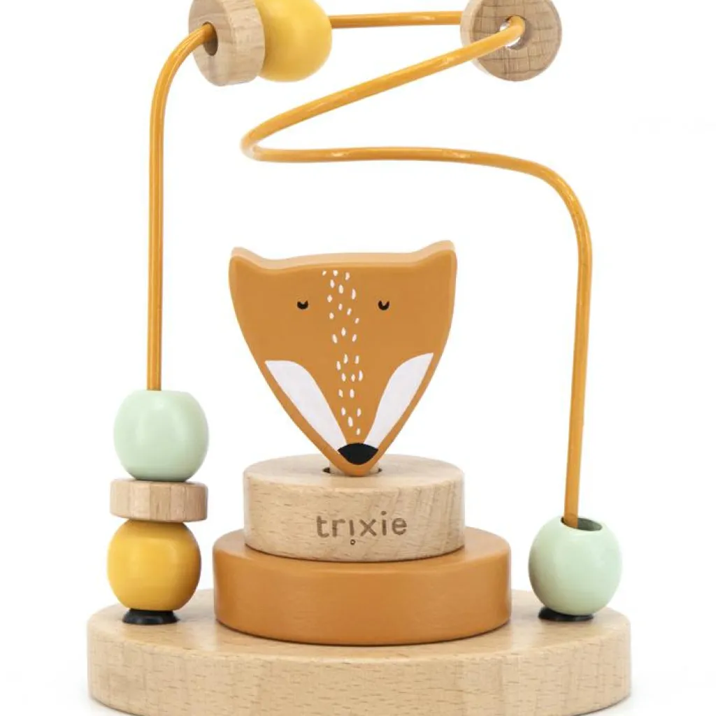 Clearance Boulier en bois avec tour à empiler Mr. Fox Boulier