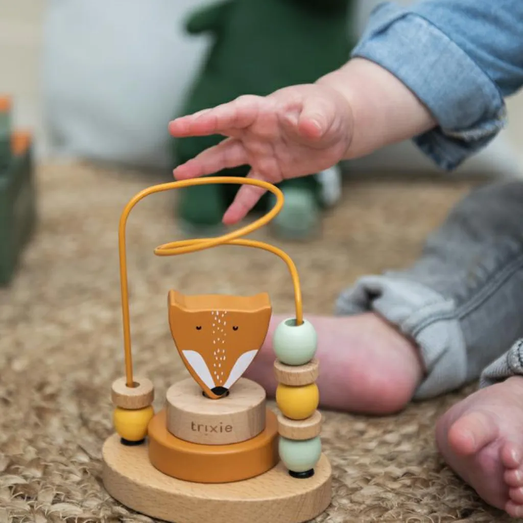 Clearance Boulier en bois avec tour à empiler Mr. Fox Boulier