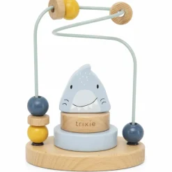 Trixie Boulier en bois avec tour à empiler Mr. Shark