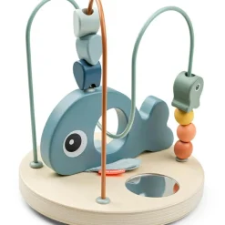 Done by Deer Boulier labyrinthe à perles Wally bleu