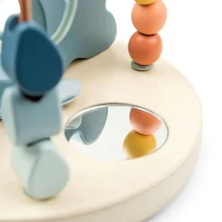 Done by Deer Boulier labyrinthe à perles Wally bleu