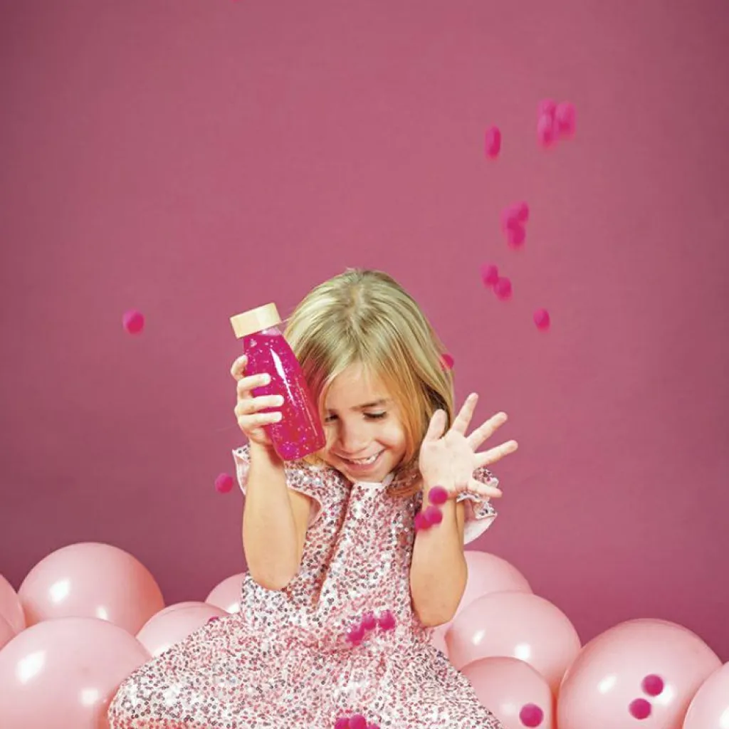 Petit Boum Bouteille sensorielle Float Rose