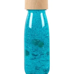 Petit Boum Bouteille sensorielle Float Turquoise