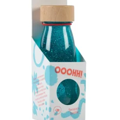 Petit Boum Bouteille sensorielle Float Turquoise