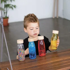 Bouteille sensorielle Float Or Bouteille Sensorielle