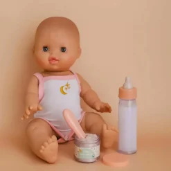 Box Mon premier petit pot Lait et petit pot Céréales pour poupée Accessoires Poupée