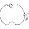 New Bracelet chaîne La petite minuscule argent (personnalisable) Enfant Bracelet Bébé / Enfant